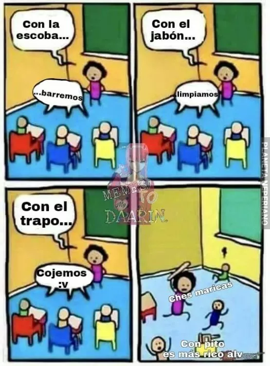 Ya me imagino de que página lo aprendieron :v