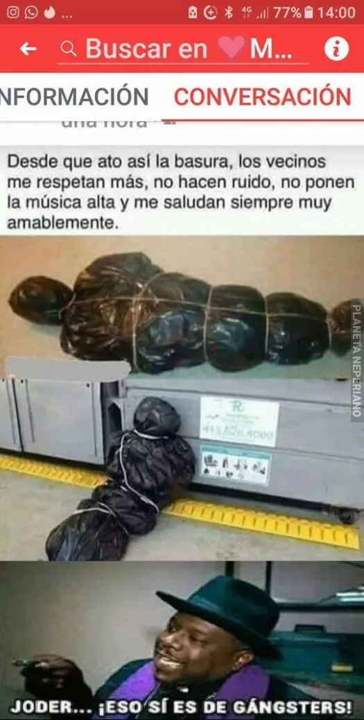 Hasta que un dia metes un cuerpo de verdad y nadie lo nota (LOL)