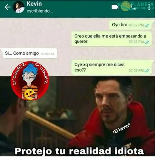 Nunca desprecies un amigo que te proteja asi