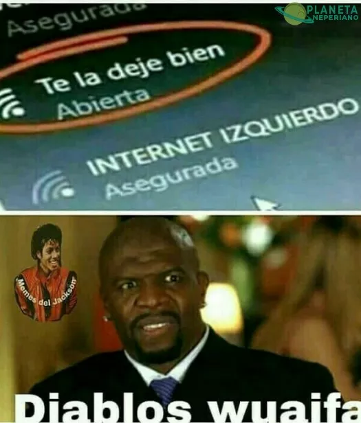 Cuando la clave del wifi es pública.. 