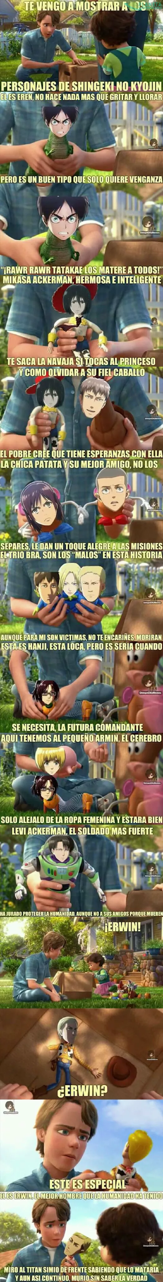 Shingeki no kyojin para dummies