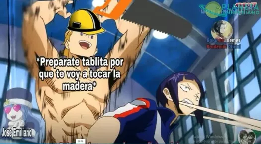 Jirou está noche te darán serrucho, serrucho, serrucho...