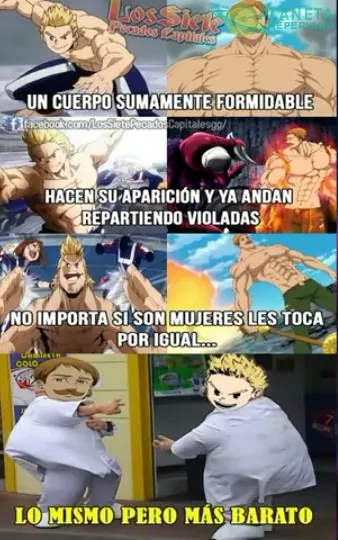 Escanor y Mirio, separados al nacer 