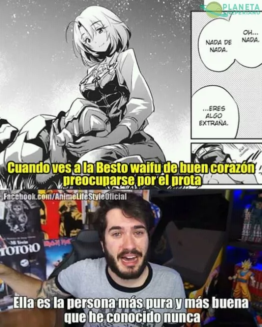 Nunca un protagonismo más desquiciado ha tenido una waifu tan pura