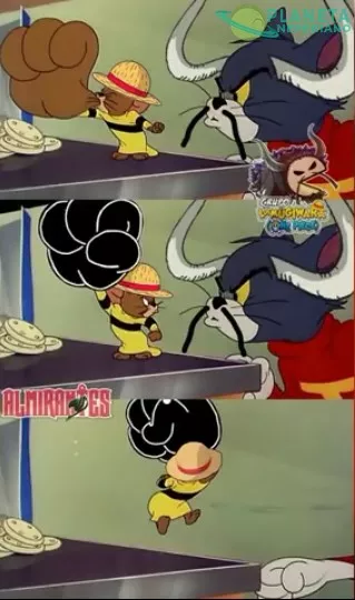 Primer saludo de Luffy a Kaidou