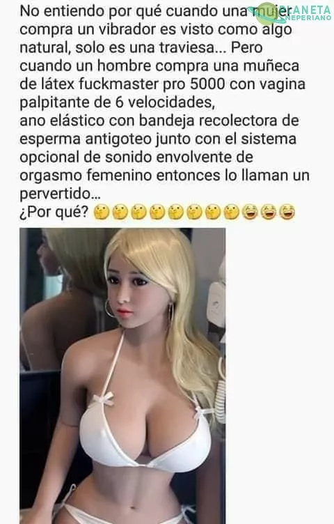 Cuanta discriminación :v