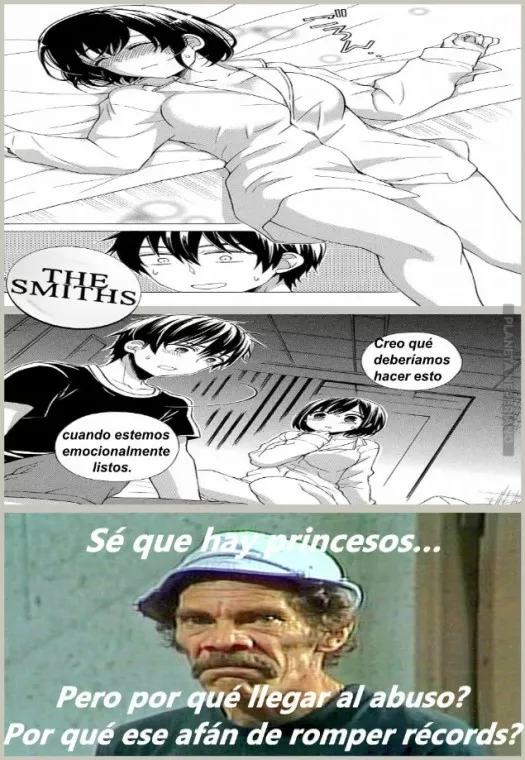 Una cosa es ser caballero, pero esto...