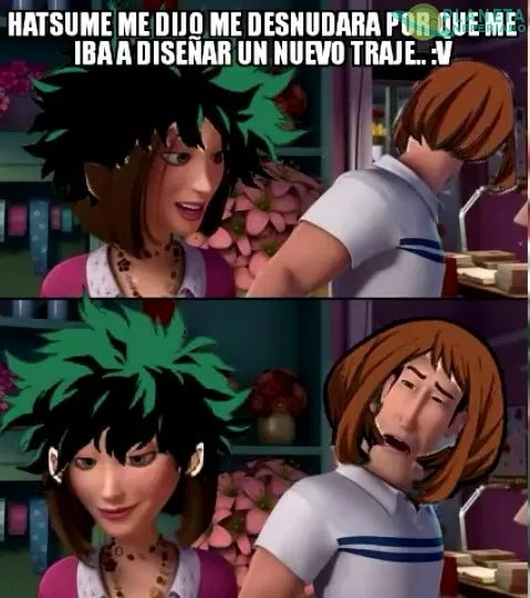 Perdón, que dijiste Deku?