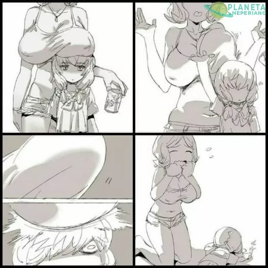 Loli vs oppai.