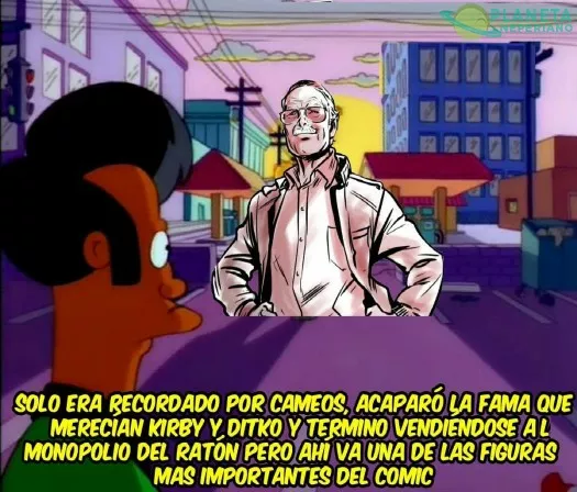 Meme-tributo a Stan Lee cameos locos