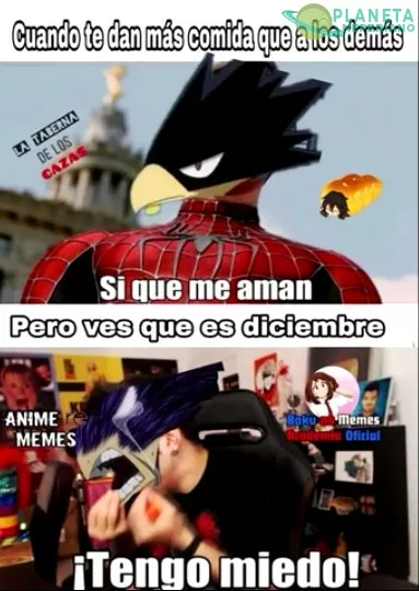 Cuidado Tokoyami... no te descuides en estas épocas...