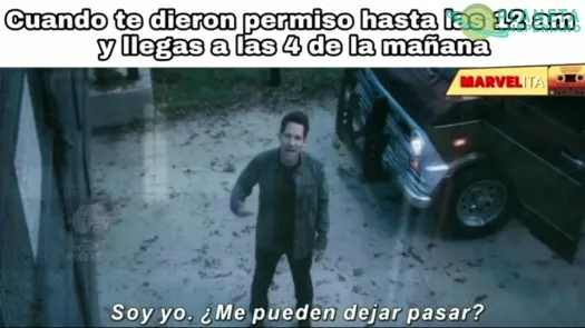 Cuando te pasas de la hora 