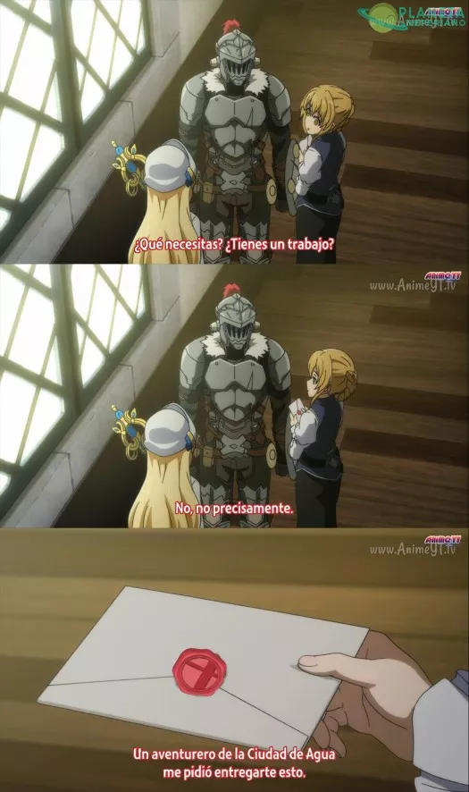 Al Goblin Slayer le llega una carta y no es precisamente sobre matar goblins.