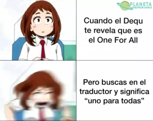 Ni modo Ochako, estas obligada a compartir