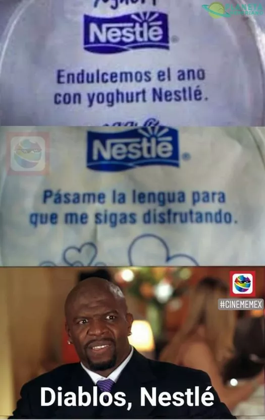 Ese Nestlé es un picaron :v