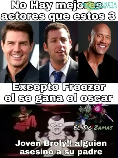 Estamos en temporada de premios y Freezer lo sabe