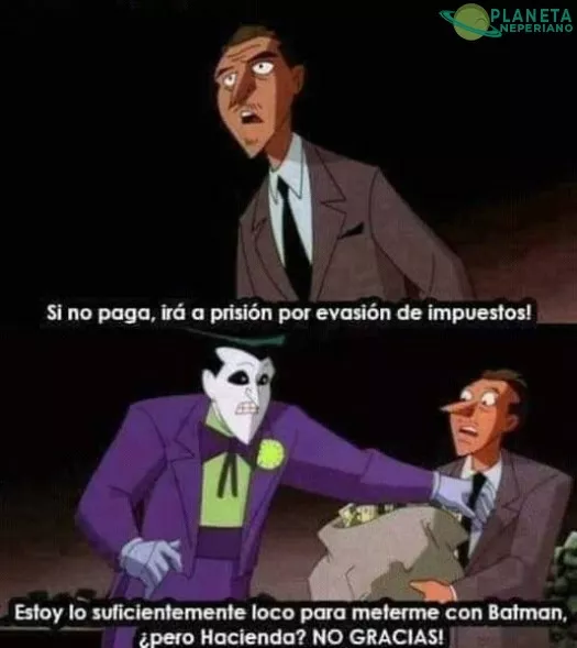 Ni el Joker está tan ido de olla