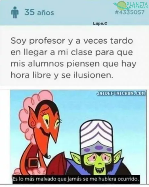 Profesores malvados