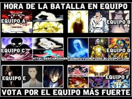 Cual equipo eligen?