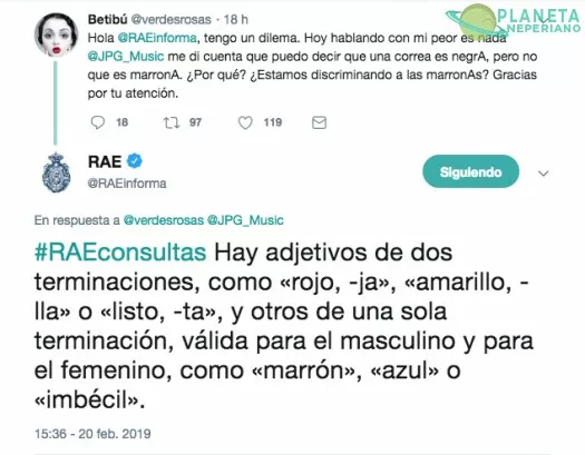 Por esto amo a la  Real Academia.