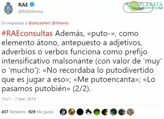 La RAE si que sabe definir sus prioridades 