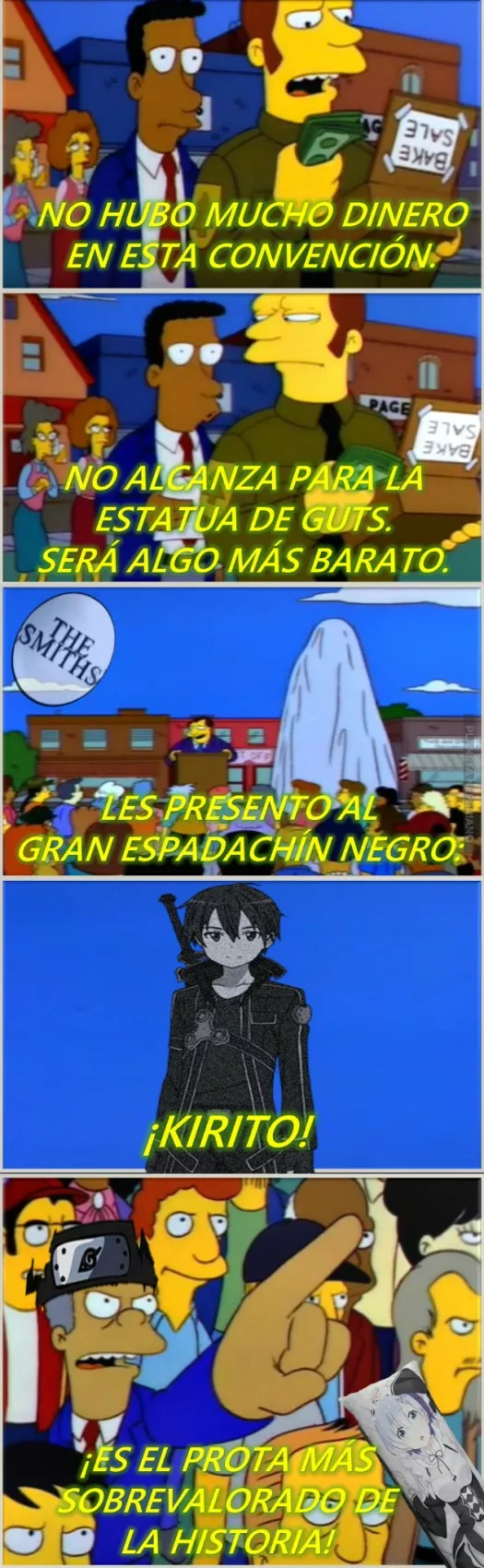 ¿Parará algún día el bullying a Kirito?