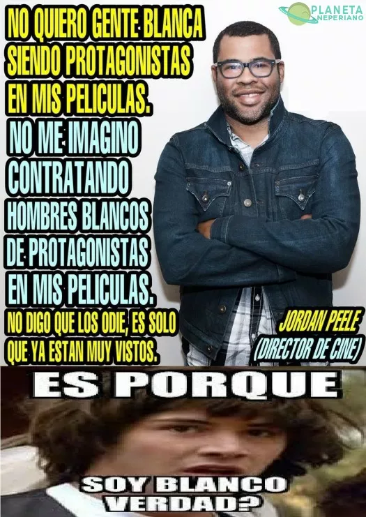 Claro... si un nigga discrimina a un blanco todo bien pero si es al reves todos pierden la cabeza