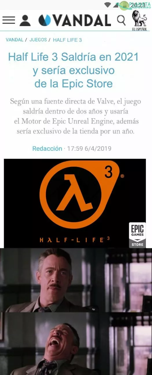 Claro... y EA es la mejor empresa de videojuegos que haya existido