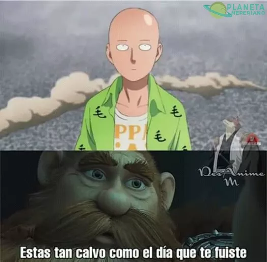 Extrañé esa cara pelada