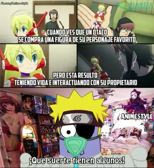 Una fantasía otaku de siempre...