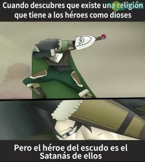 Pero sigues siendo un dios, Naofumi...