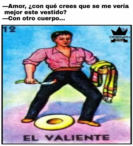 eso es ser valiente XD