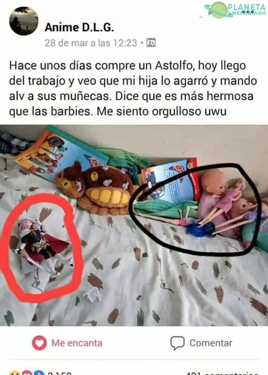 una niña normal diria que esta mejor que la barbie doctora la princesa astolfo.