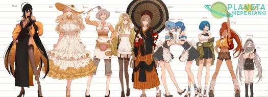 Planetas convertidos en waifus, ahora mejor que nunca. 