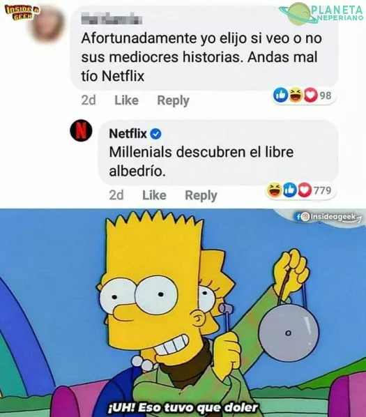 Ese humillante momento... cuando la propia Netflix te trollea 