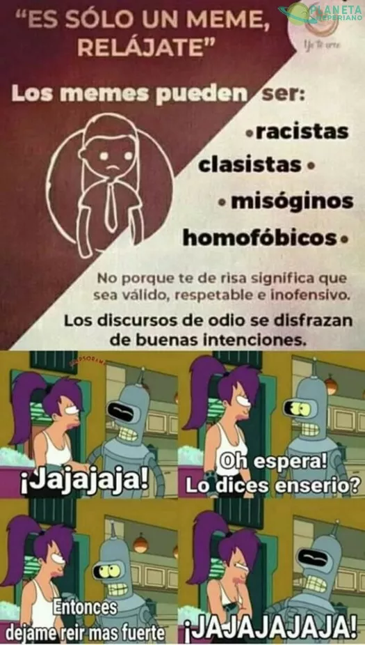 Welcome to planetaneperiano... donde si un meme te ofende entonces te jodes y punto :v