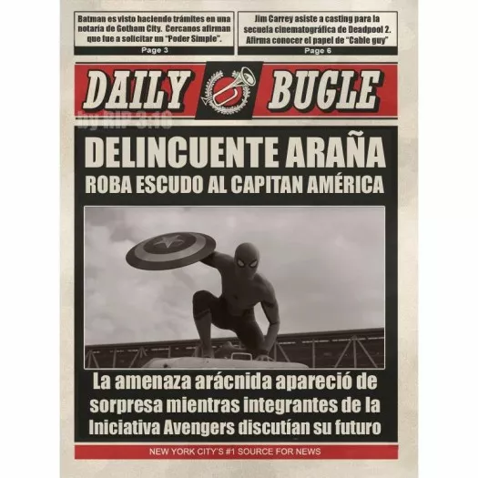 Ahi tienen su primera plana