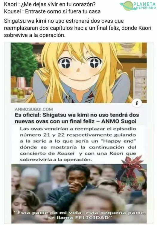 estoy llorando. que sea verdad 