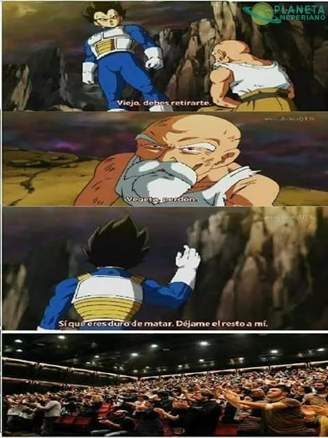 maestro roshi, superando sus limites dia tras dia.. (excepto krillin es pendejo)