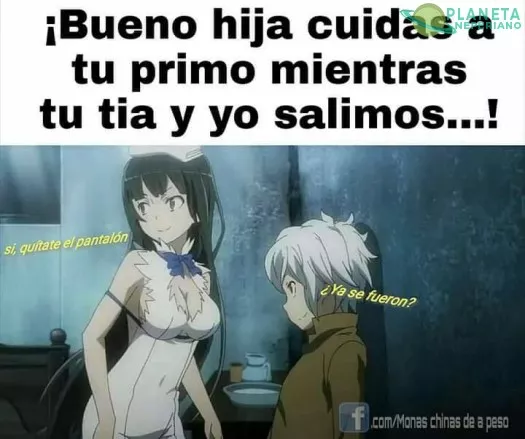 Que buena prima, quiere lavarle la ropa al primo :v