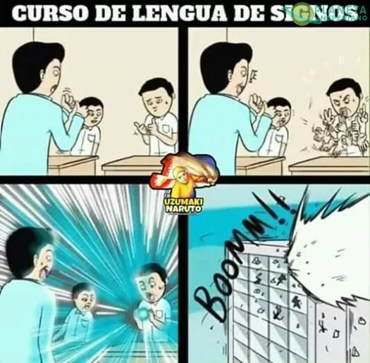 Hay que aprender señas... solo por si acaso