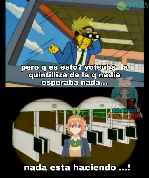 Nino y Miku toman la delantera... pero le tengo miedo a Itsuki :v