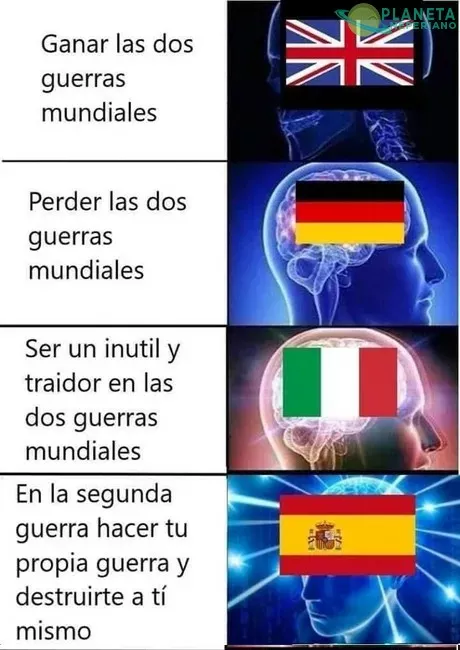 Los españoles somo unos genios