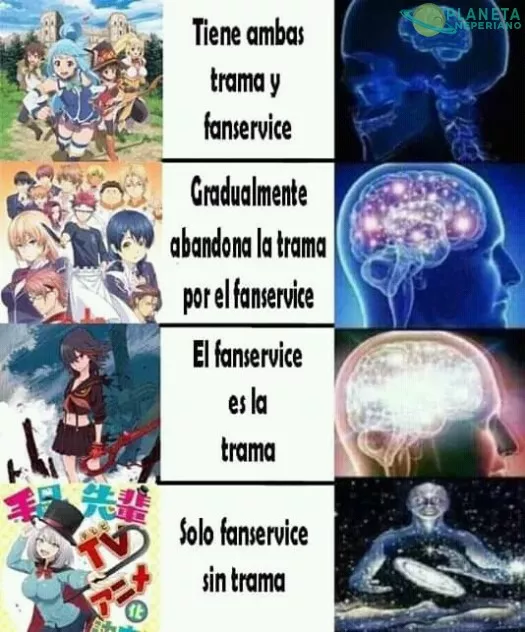 El fanservice y la trama