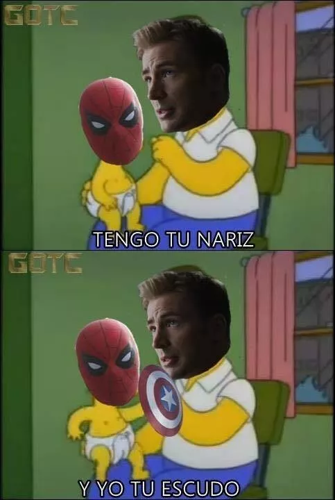 ese spidey es un loquillo
