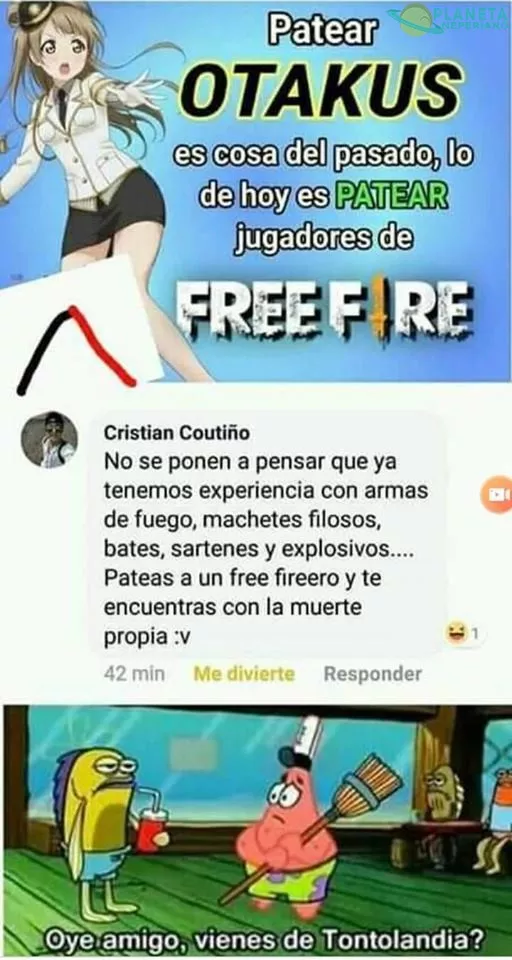 No importa los pateramos a ambos por igual :v