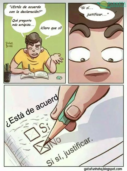 en la escuela...