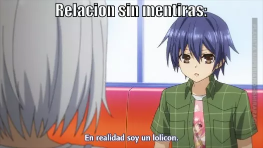 Eso es bueno una relación sin mentiras:v