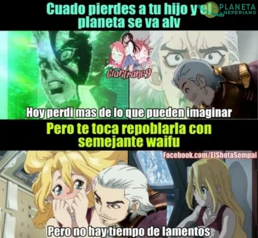 tiempo ha tenido para reemplazar al Senku