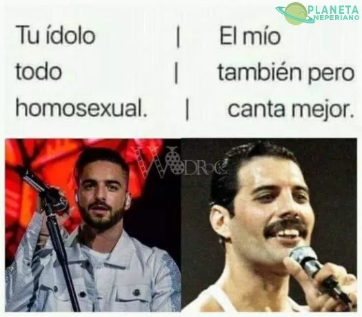 No es mi ídolo pero no niego que sus canciones son y seguirán siendo de historia :D 